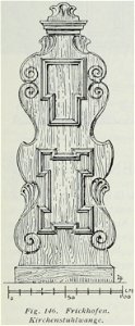 Luthmer III-146-Frickhofen Kirchenstuhlwange