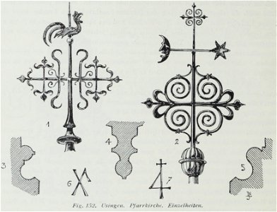 Luthmer II-152-Usingen Pfarrkirche Einzelheiten