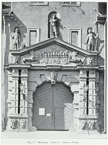 Luthmer II-071-Homburg Schloss Unteres Portal
