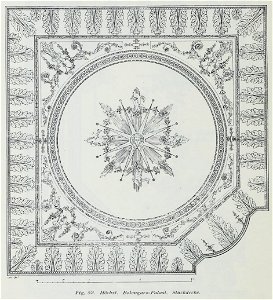 Luthmer II-052-Höchst Bolongaro-Palast Stuckdecke