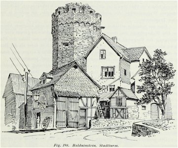 Luthmer III-198-Balduinstein Stadtturm