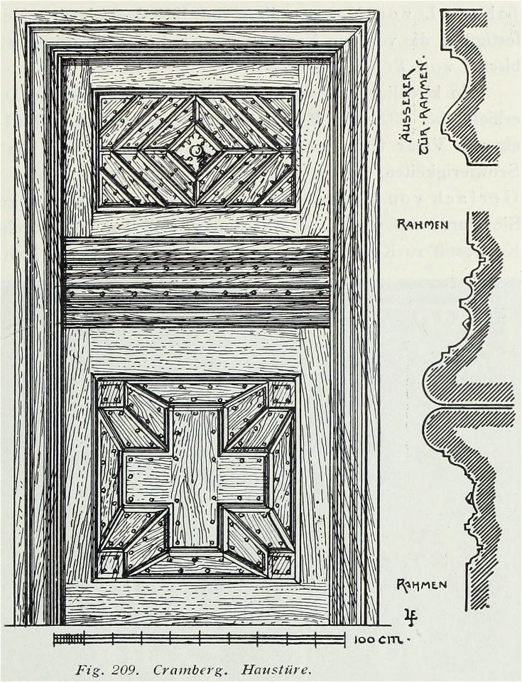 Luthmer III-209-Cramberg Haustüre