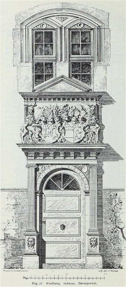 Luthmer III-011-Weilburg Schloss Turmportal