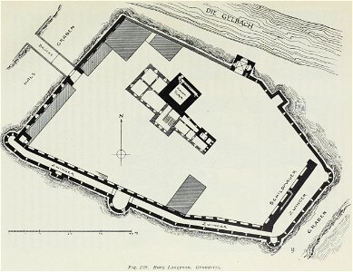 Luthmer III-238-Burg Langenau Grundriss