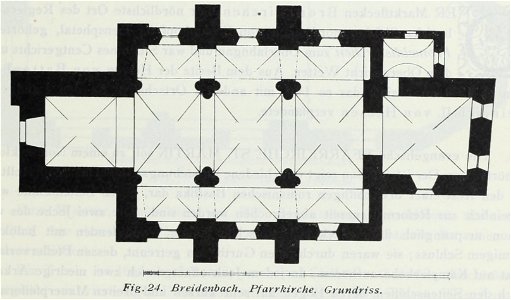 Luthmer IV-024-Breidenbach Pfarrkirche Grundriss