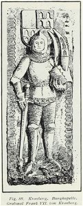 Luthmer II-088-Kronberg Burgkapelle Grabmal Frank VII von Kronberg