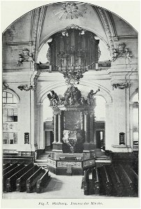 Luthmer III-007-Weilburg Inneres der Kirche