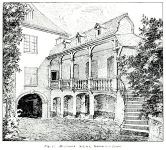 Luthmer V - 13 - Montabaur Schloss Torbau von Innen