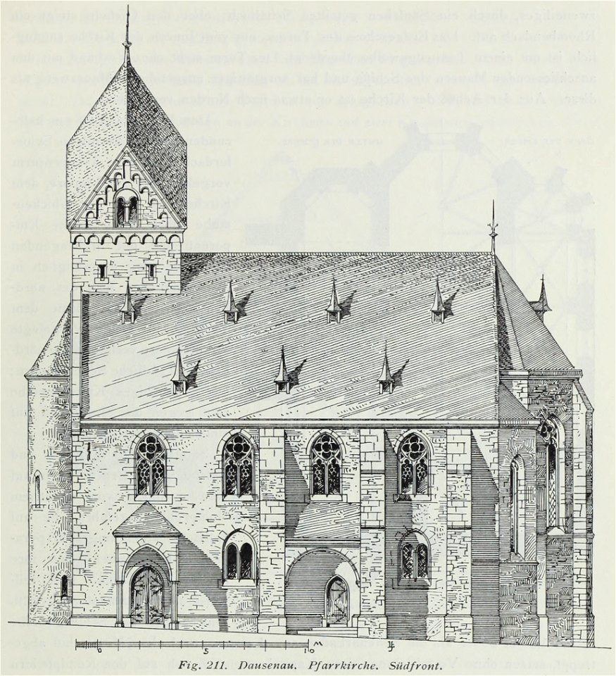 Luthmer III-211-Dausenau Pfarrkirche Südfront
