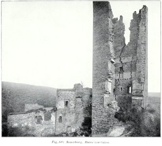 Luthmer V - 149 - Ruine Sauerburg von Osten