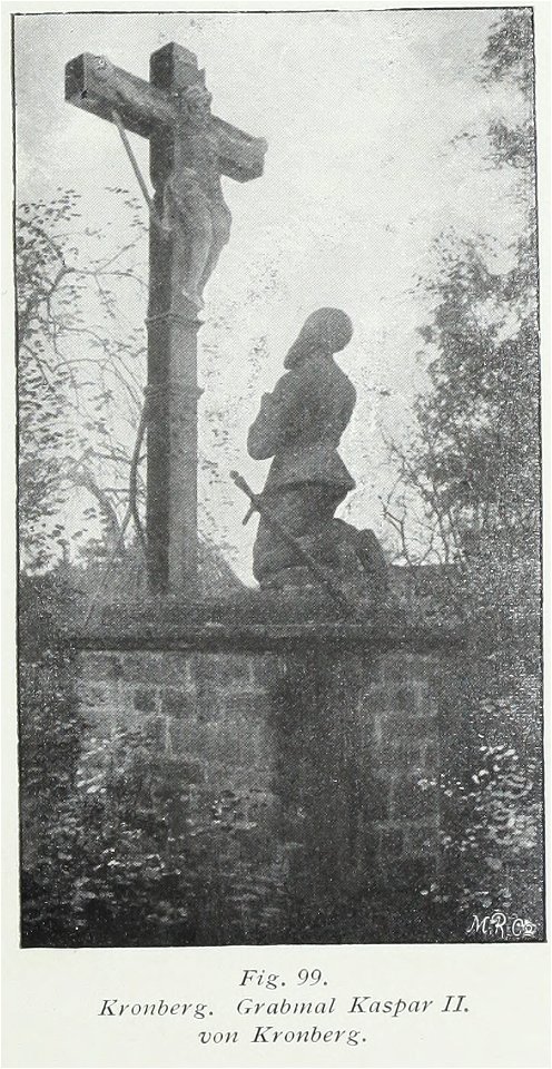 Luthmer II-099-Kronberg Grabmal Kaspar II von Kronberg