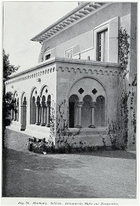 Luthmer II-076-Homburg Schloss Romanische Halle aus Brauweiler