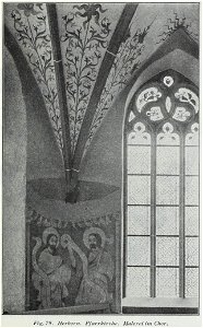 Luthmer IV-079-Herborn Pfarrkirche Malerei im Chor