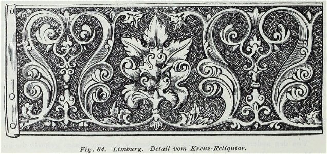 Luthmer III-084-LimburgDetail vom Kreuz-Reliquiar