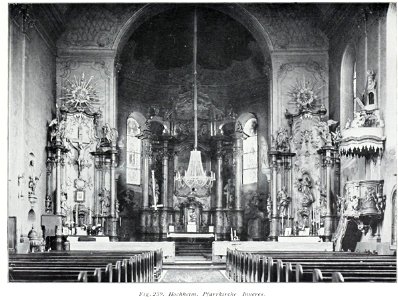 Luthmer V - 239 - Hochheim Pfarrkirche inneres