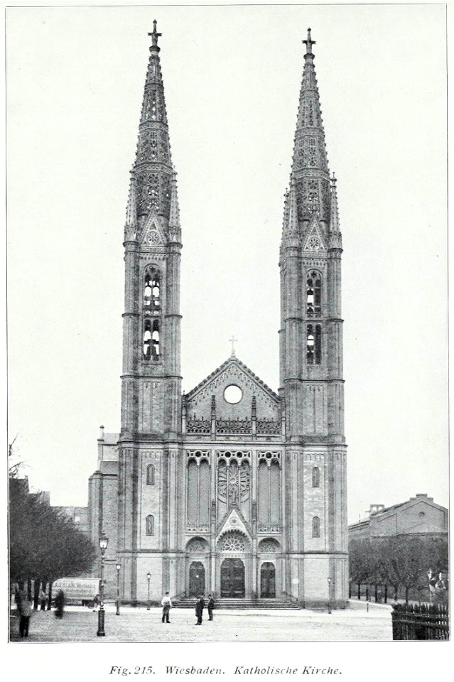 Luthmer V - 215 - Wiesbaden katholische Kirche