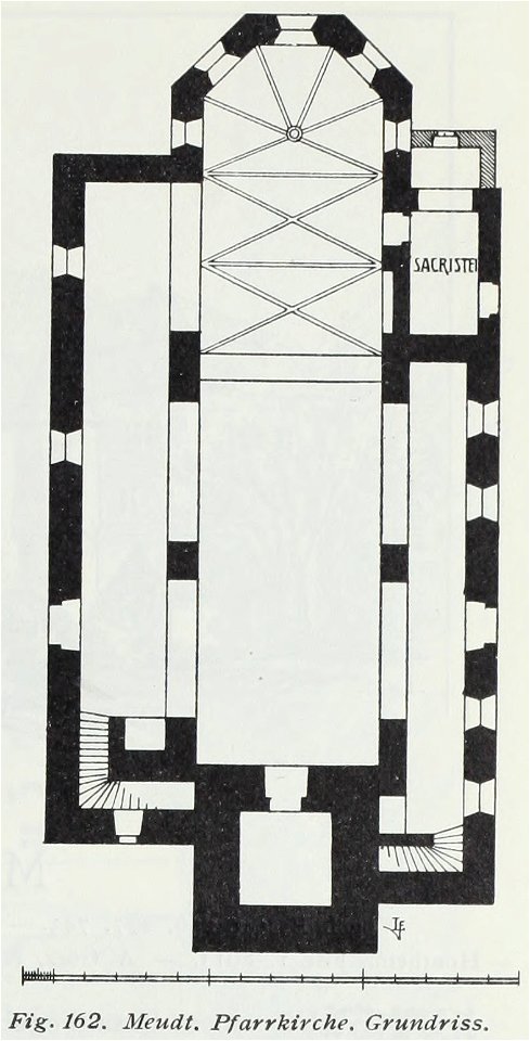 Luthmer IV-162-Meudt Pfarrkirche Grundriss