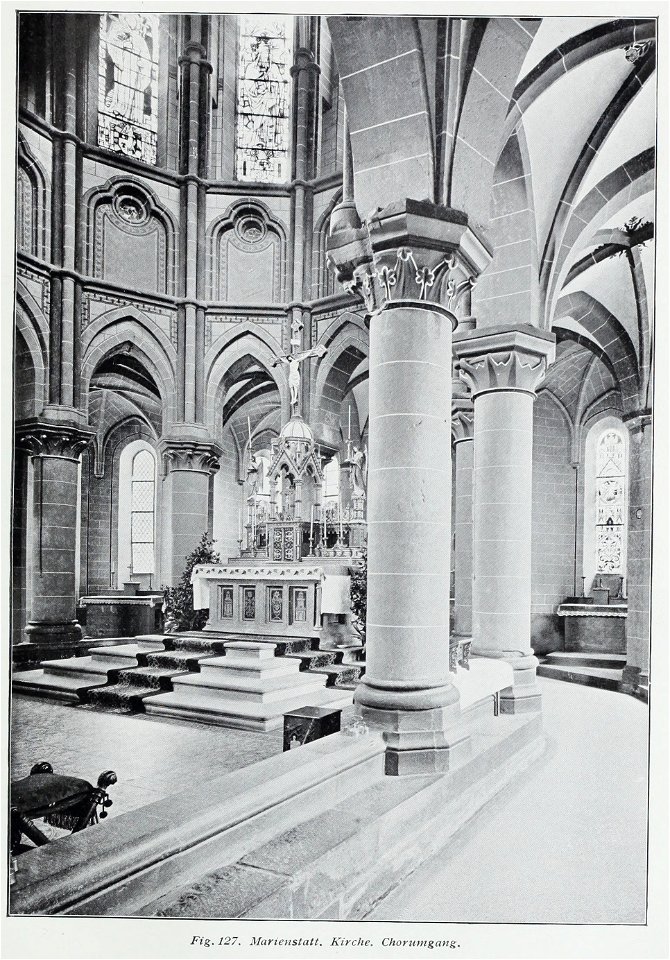 Luthmer IV-127-Marienstatt Kirche Chorumgang