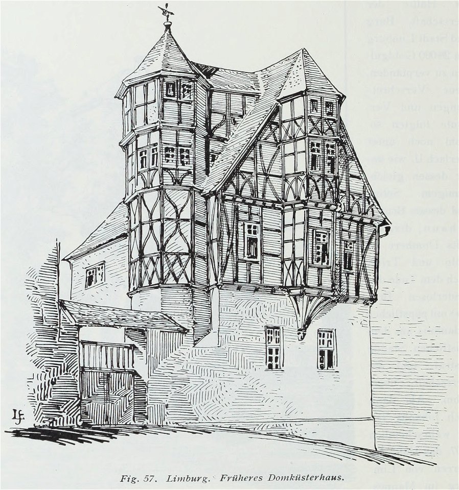 Luthmer III-057-Limburg Früheres Domküsterhaus