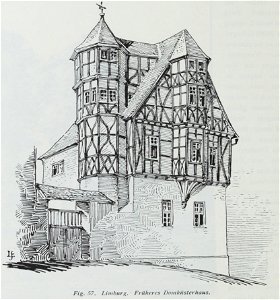Luthmer III-057-Limburg Früheres Domküsterhaus