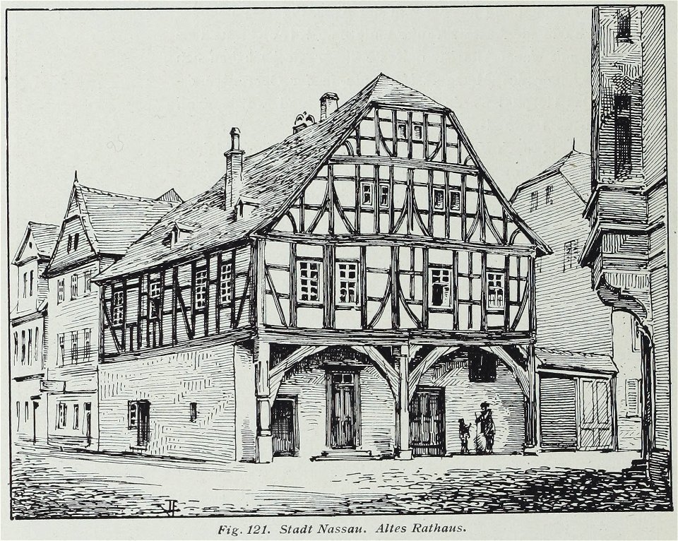 Luthmer VI-121-Stadt Nassau Altes Rathaus