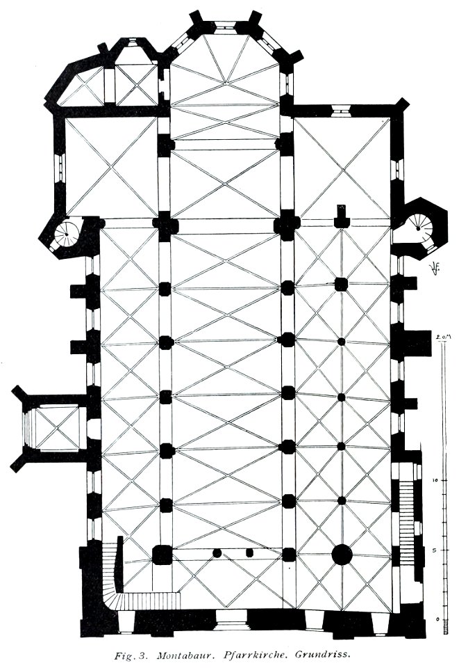 Luthmer V - 03 - Montabaur Pfarrkirche Grundriss