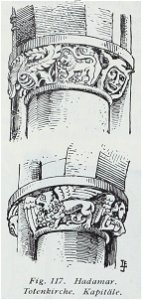 Luthmer III-117-Hadamar Totenkirche Kapitäle