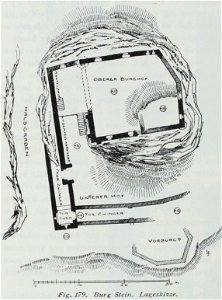 Luthmer III-179-Burg Nassau Lageskizze