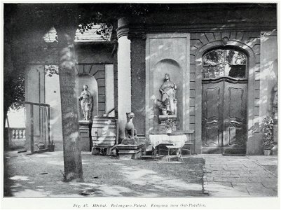 Luthmer II-045-Höchst Bolongaro-Palast Eingang zum Ostpavillon