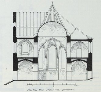 Luthmer III-164-Diez Pfarrkirche Querschnitt