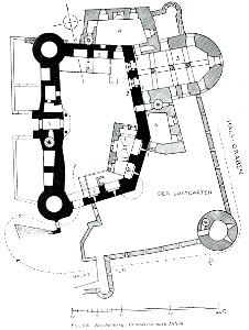Luthmer V - 136 - Reichenberg Grundriss nach Dilich