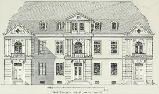 Luthmer VI-009-Bockenheim Haus Bernus Gartenansicht
