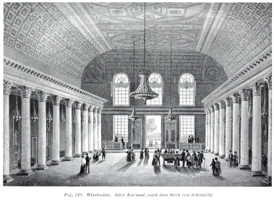 Luthmer V - 219 - Wiesbaden alter Kursaal nach dem Stich von Schönfeld