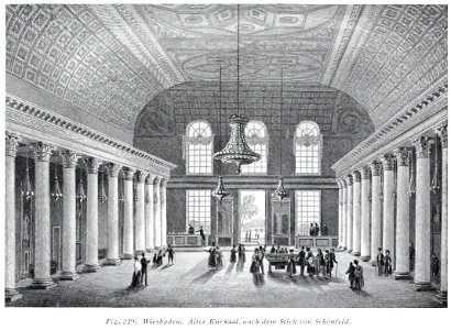 Luthmer V - 219 - Wiesbaden alter Kursaal nach dem Stich von Schönfeld