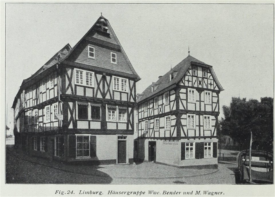 Luthmer VI-024-Limburg Häusergruppe Wwe Bender und M Wagner
