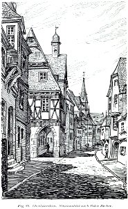 Luthmer V - 88 - Oberlahnstein Straßenbild nach Peter Becker