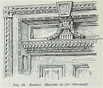 Luthmer III-026-Runkel Haustür in der Oberstadt