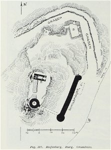 Luthmer II-185-Reifenberg Burg Grundriss