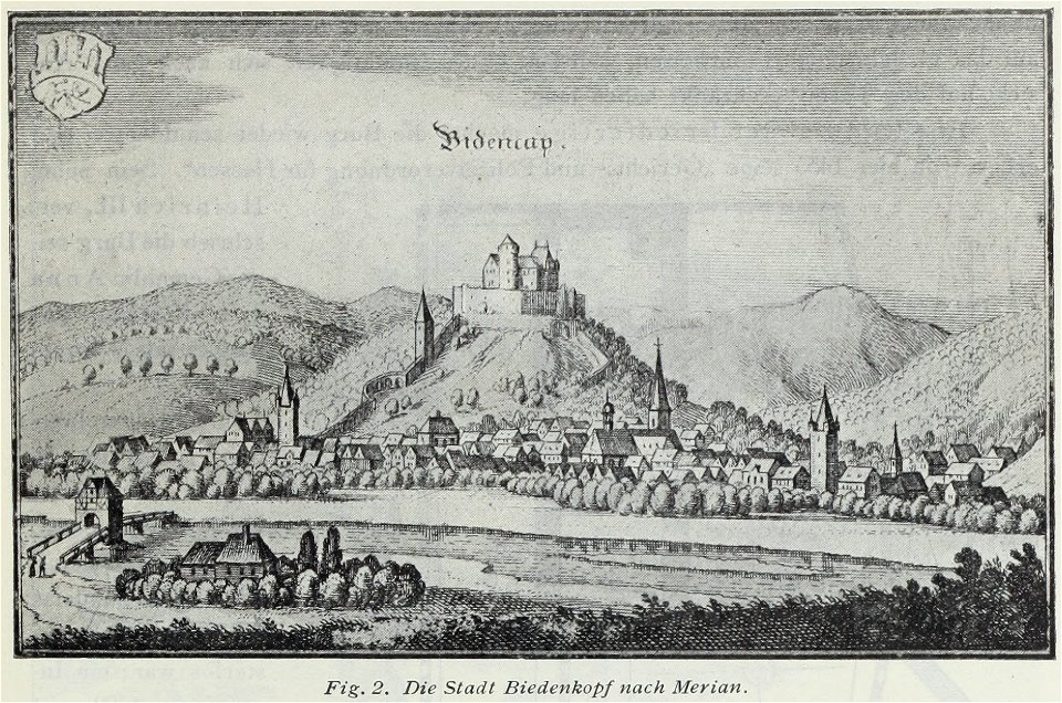 Luthmer IV-002-Die Stadt Biedenkopf nach Merian