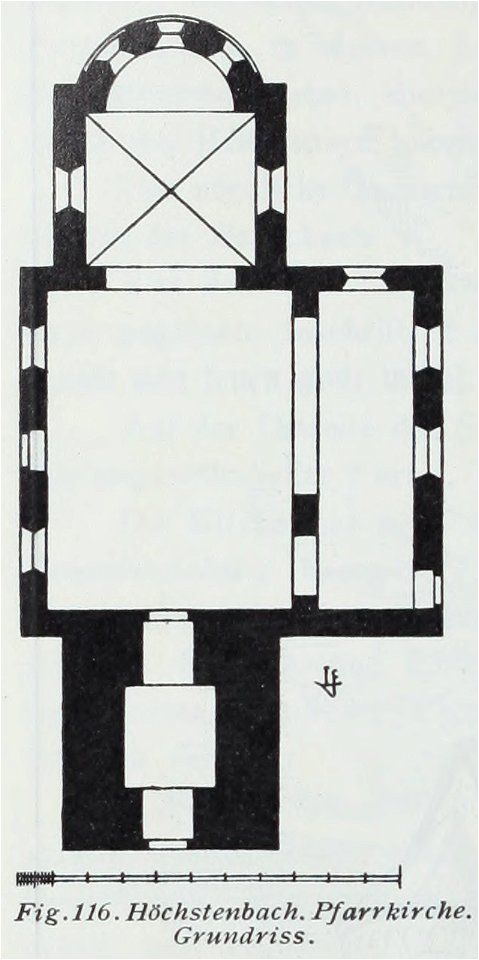 Luthmer IV-116-Höchstenbach Pfarrkirche Grundriss