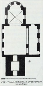 Luthmer IV-116-Höchstenbach Pfarrkirche Grundriss