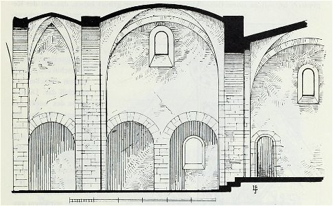 Luthmer IV-033a-Frohnhausen Pfarrkirche Längsschnitt