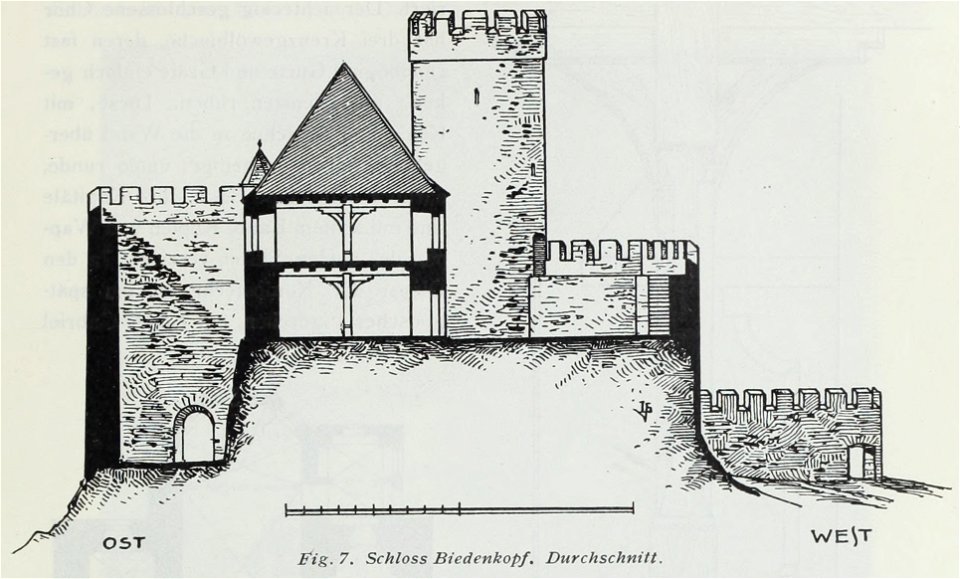 Luthmer IV-007-Schloss Biedenkopf Durchschnitt