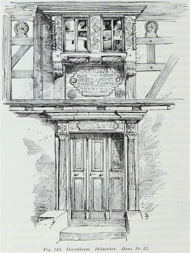 Luthmer III-143-Dorchheim Holzerker Haus Nr 12