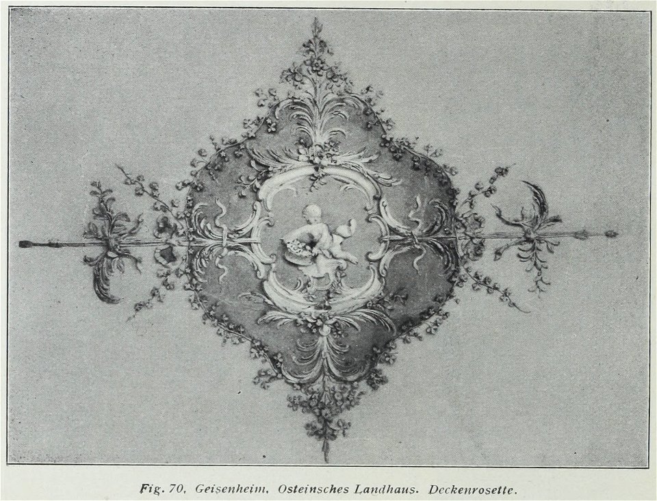 Luthmer VI-070-Geisenheim Osteinsches Landhaus Deckenrosette