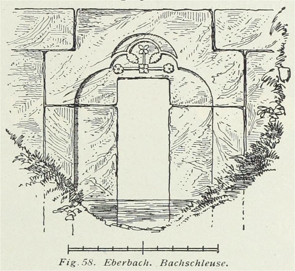 Luthmer VI-058-Eberbach Bachschleuse