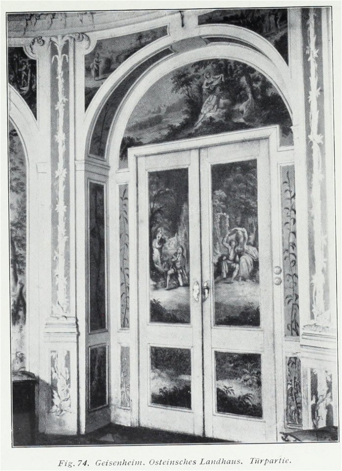 Luthmer VI-074-Geisenheim Osteinsches Landhaus Türpartie