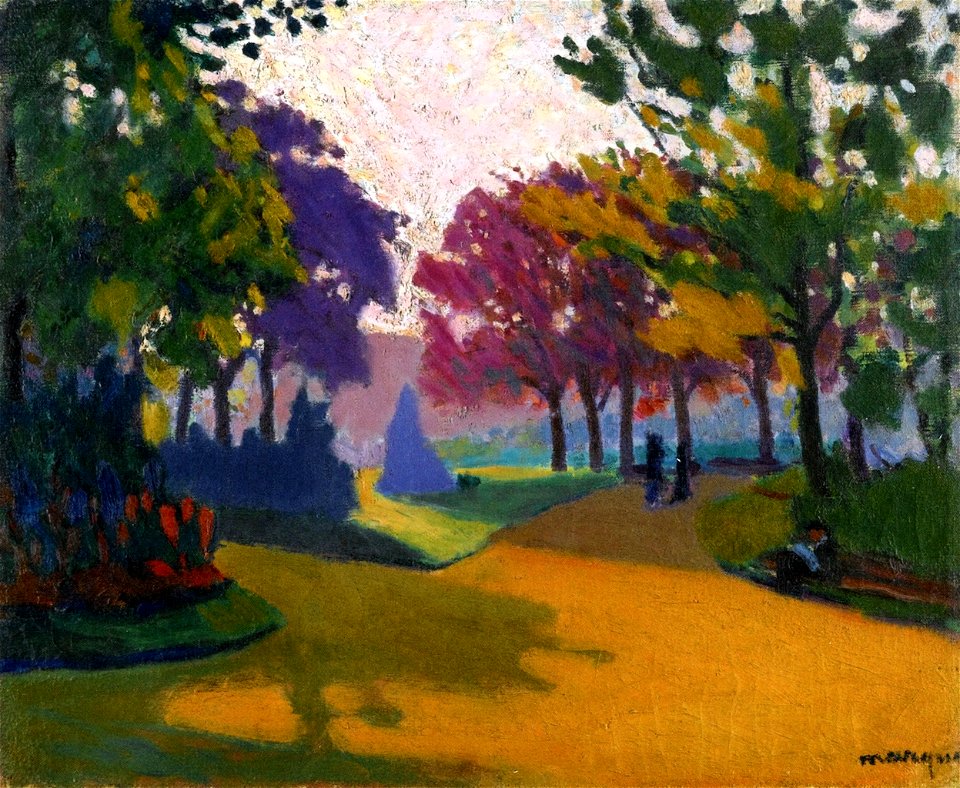 Luxembourg Garden Albert Marquet (1898)