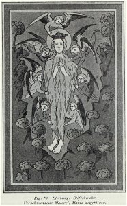 Luthmer III-078-Limburg Stiftkirche verschwundene Malerei Maria aegyptiaca