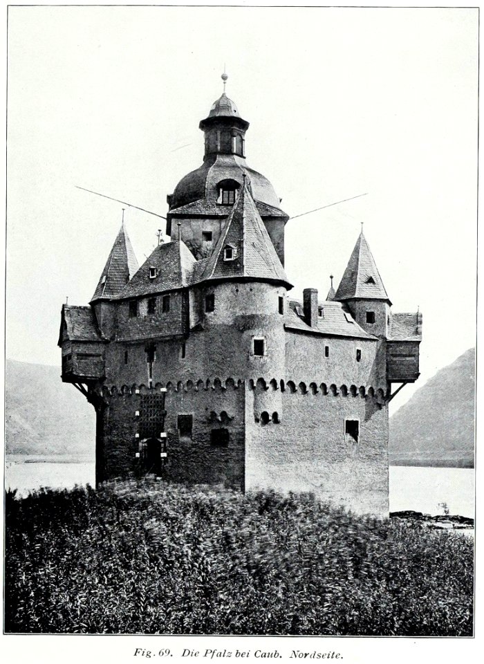 Luthmer V - 69 - Kaub Pfalzgrafenstein Nordseite